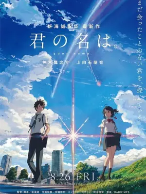 Poster depicting Kimi no Na wa.