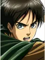 Portrait of character named Eren Yeager