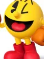 Portrait of character named Pac-Man