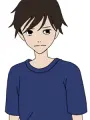 Portrait of character named Kai Ashimoto