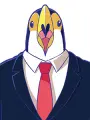 Portrait of character named Toucan