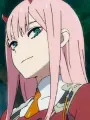 Portrait of character named Zero Two