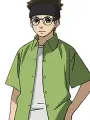 Portrait of character named Hiroshi Azuma
