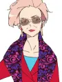 Portrait of character named Mari Aragaki