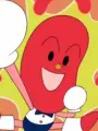Portrait of character named Red Jelly Beans