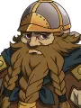 Portrait of character named Gondo Firebeard