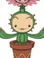 Portrait of character named Cactus
