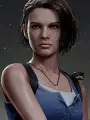 Portrait of character named Jill Valentine