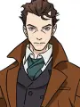 Portrait of character named Sherlock Holmes