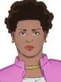 Portrait of character named Amanda Waller