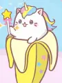 Portrait of character named Rainbow Bananya