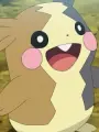 Portrait of character named Morpeko