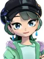 Portrait of character named Ame
