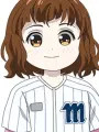 Portrait of character named Miku