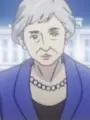Portrait of character named President