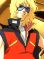 Portrait of character named Char Aznable