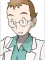 Portrait of character named Professor Utsugi