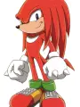 Portrait of character named Knuckles The Echidna
