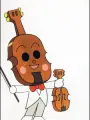 Portrait of character named Violin-kun