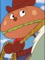 Portrait of character named Hamburger-kid