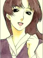 Portrait of character named Maya Kuroshio