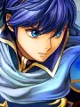 Portrait of character named Marth