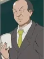 Portrait of character named Professor Hagashima