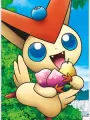 Portrait of character named Victini
