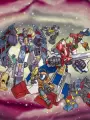Poster depicting Transformers Victory