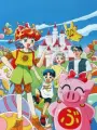 Poster depicting Ai to Yuuki no Pig Girl Tonde Buurin