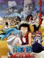Poster depicting One Piece: Episode of Alabaster - Sabaku no Ojou to Kaizoku Tachi