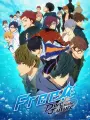 Poster depicting Free!: Dive to the Future