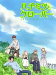 Poster depicting Hachimitsu to Clover