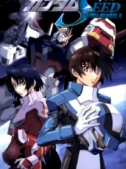 Poster depicting Mobile Suit Gundam Seed