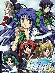 Poster depicting Wind: A Breath of Heart OVA