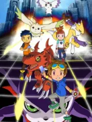 Poster depicting Digimon Tamers