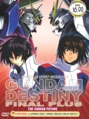 Poster depicting Mobile Suit Gundam Seed Destiny Final Plus: The Chosen Future