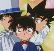 Poster depicting Detective Conan OVA 01: Conan vs. Kid vs. Yaiba