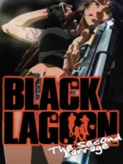 Poster depicting Black Lagoon: The Second Barrage