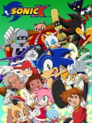 Poster depicting Sonic X