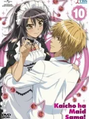 Poster depicting Kaichou wa Maid-sama!: Omake dayo!