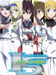 Poster depicting IS: Infinite Stratos Encore - Koi ni Kogareru Rokujuusou