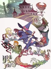 Poster depicting Little Witch Academia