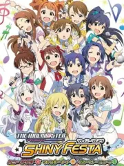 Poster depicting The iDOLM@STER: Shiny Festa