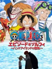 Poster depicting One Piece: Episode of Luffy - Hand Island no Bouken