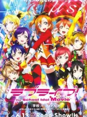 Poster depicting Love Live! School Idol Project Movie