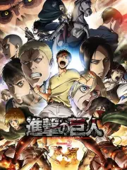 Poster depicting Shingeki no Kyojin 2nd Season