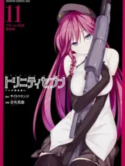 Poster depicting Trinity Seven (2015)