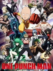 Poster depicting One Punch Man