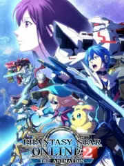Poster depicting Phantasy Star Online 2 The Animation
